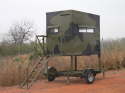 5x7 4' Elevated Trailer Blind